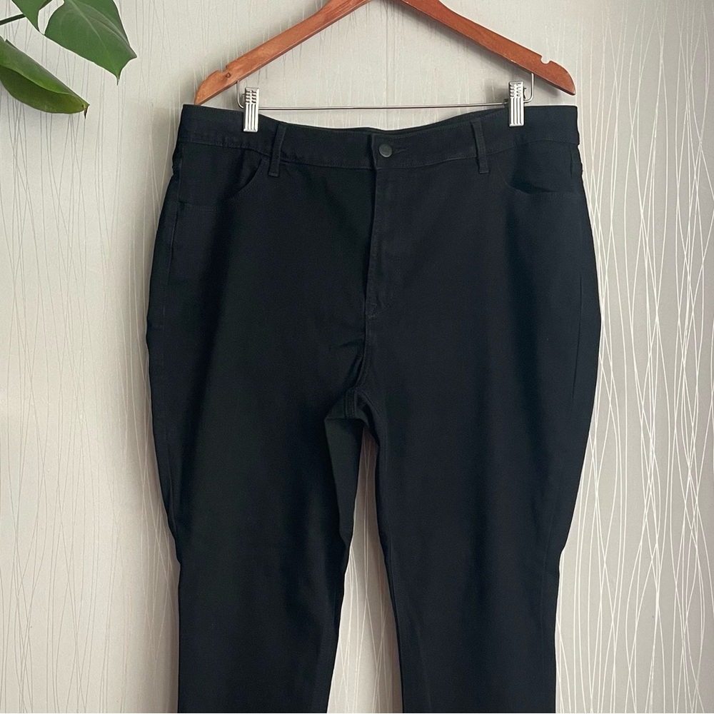 Old Navy High Rise Wow Super Skinny Black Jeans 18 Short - Picture 2 of 7